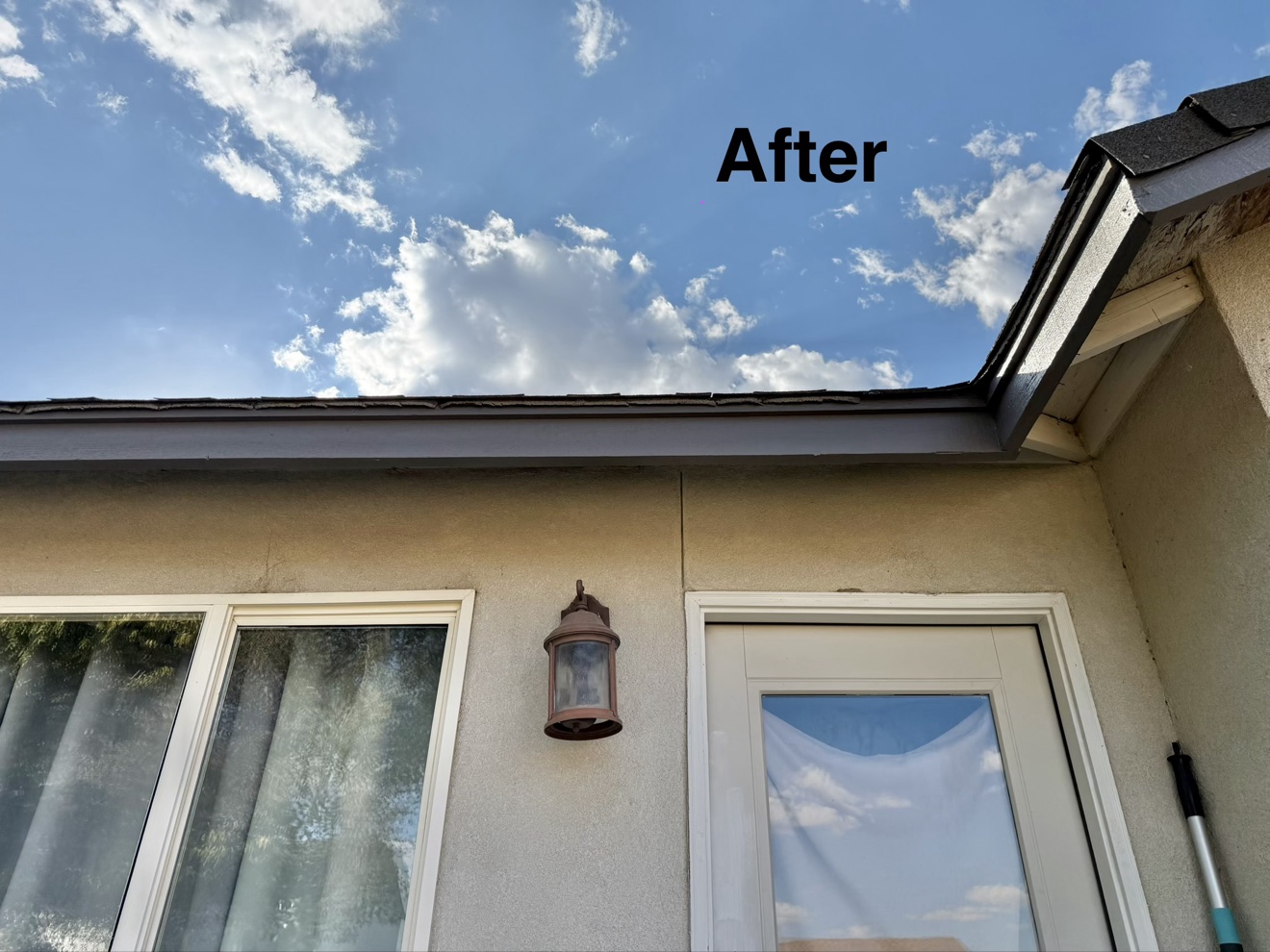 Fascia front - After