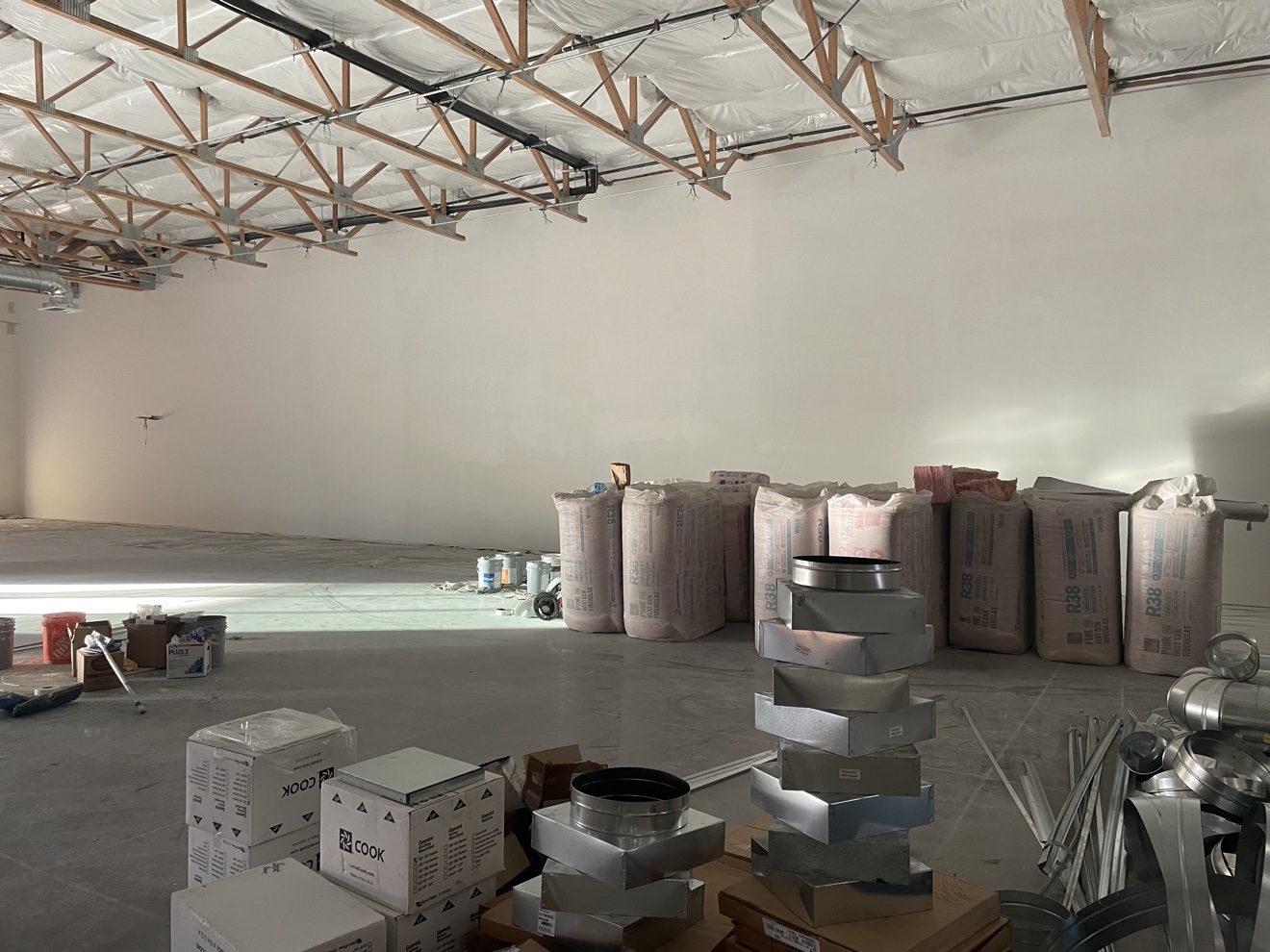 Grocery store build-out