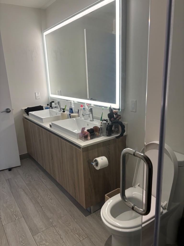 Bathroom Deep Clean — Detailed scrubbing of shower, tub, toilet, and tile in a Coral Springs home. Prime Pro Cleaning, Broward & Miami-Dade County, FL