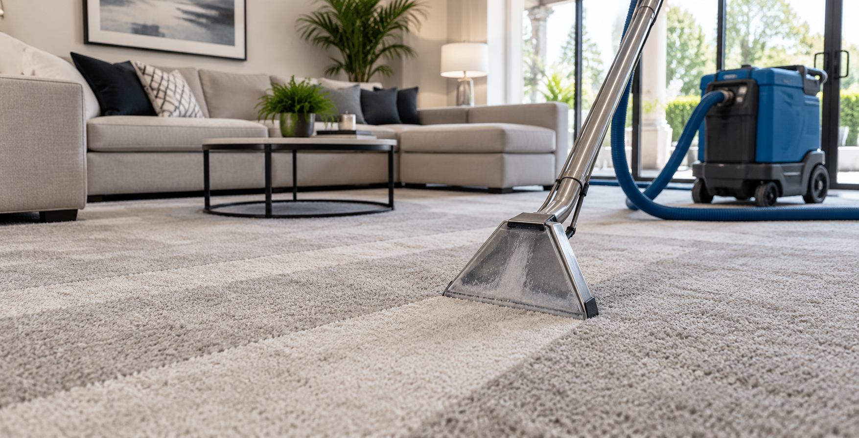 Carpet Cleaning performed by Prime Pro Cleaning professionals in Broward and Miami-Dade County, Florida