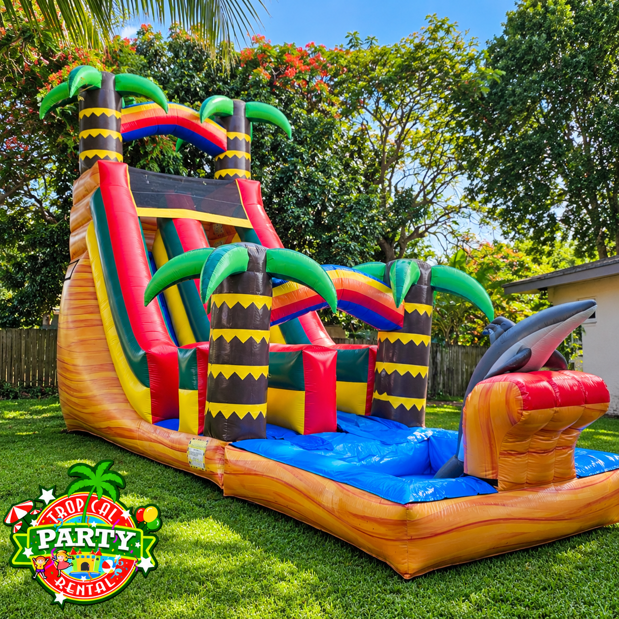 Water Slide Jungle 20ft
