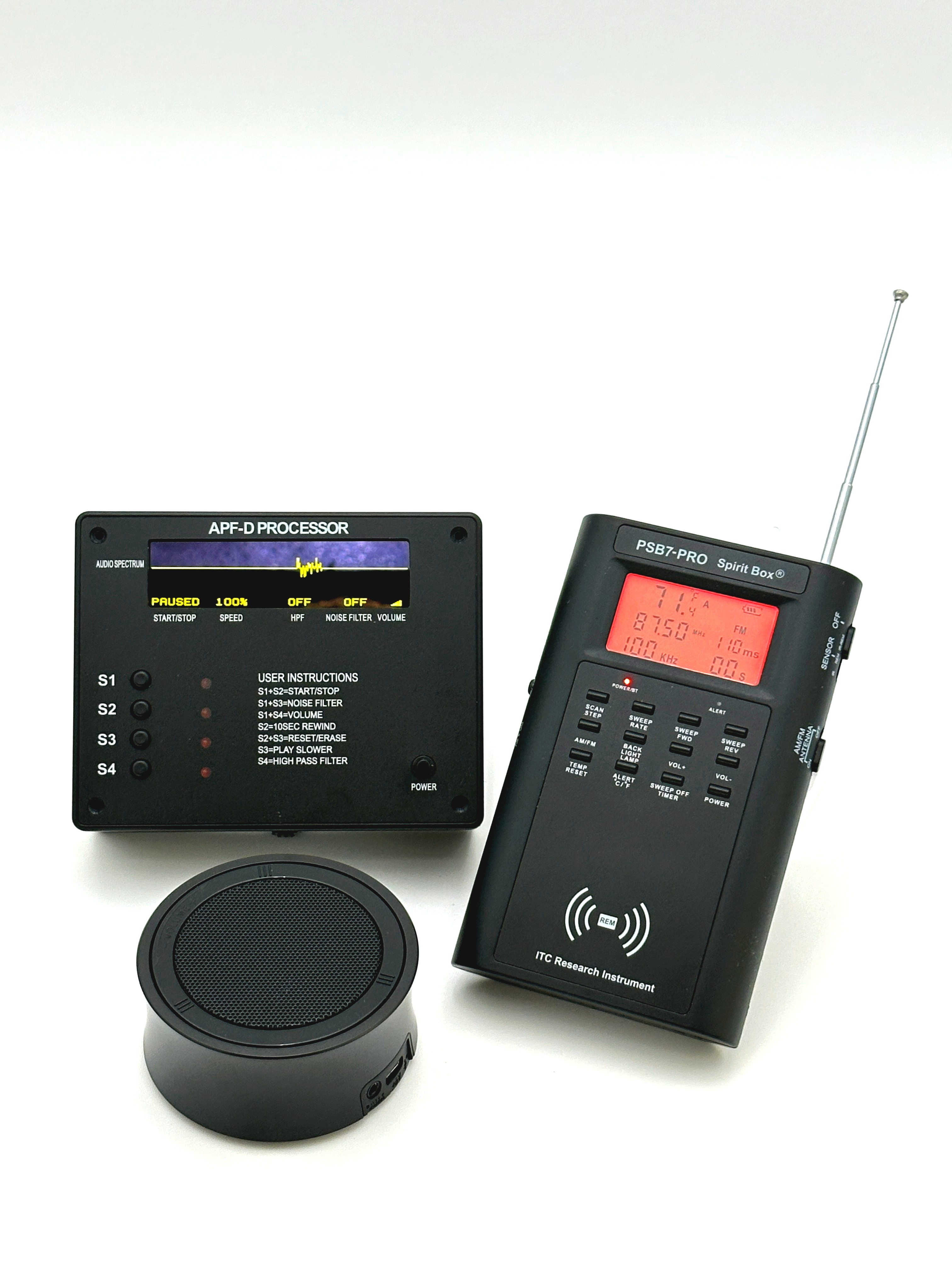 Analyst kit — Pro Sweep Radio, Clarity Speaker and APF-D Real-Time Analyzer