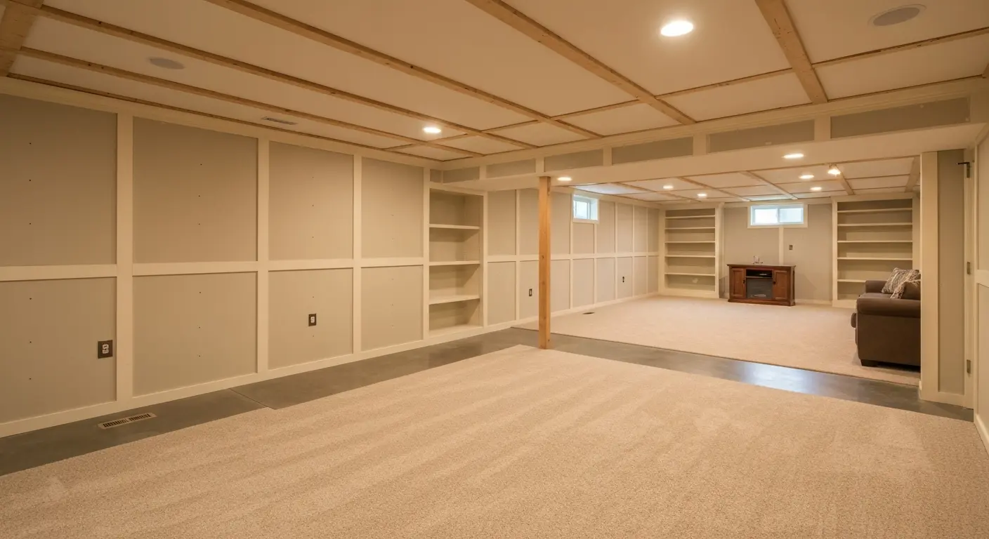 Basement remodel