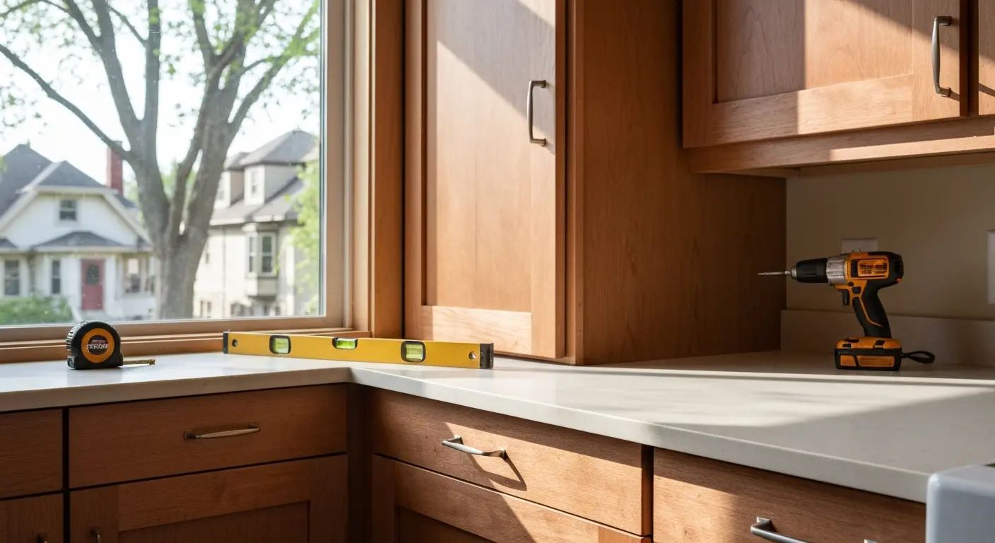 Kitchen cabinets