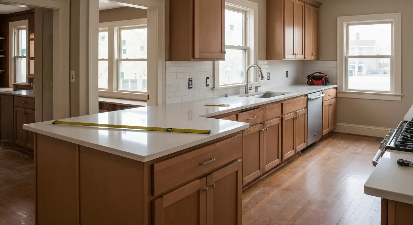 Modern kitchen renovation
