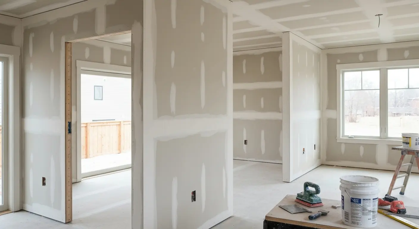 Interior finishing and drywall installation