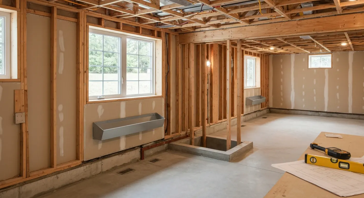 Basement finishing