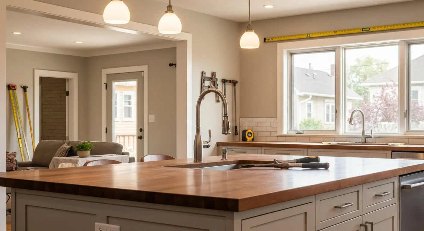 Kitchen remodeling project