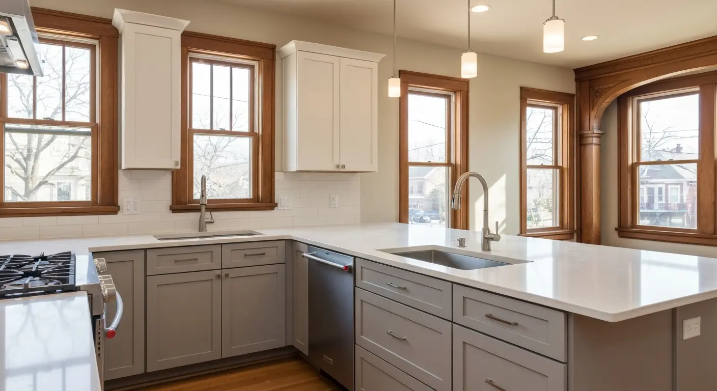 Kitchen remodeling project in Edina