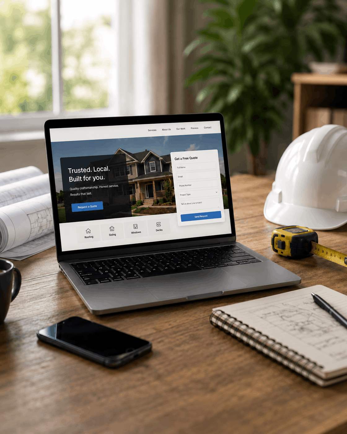 Lead-Generating Website