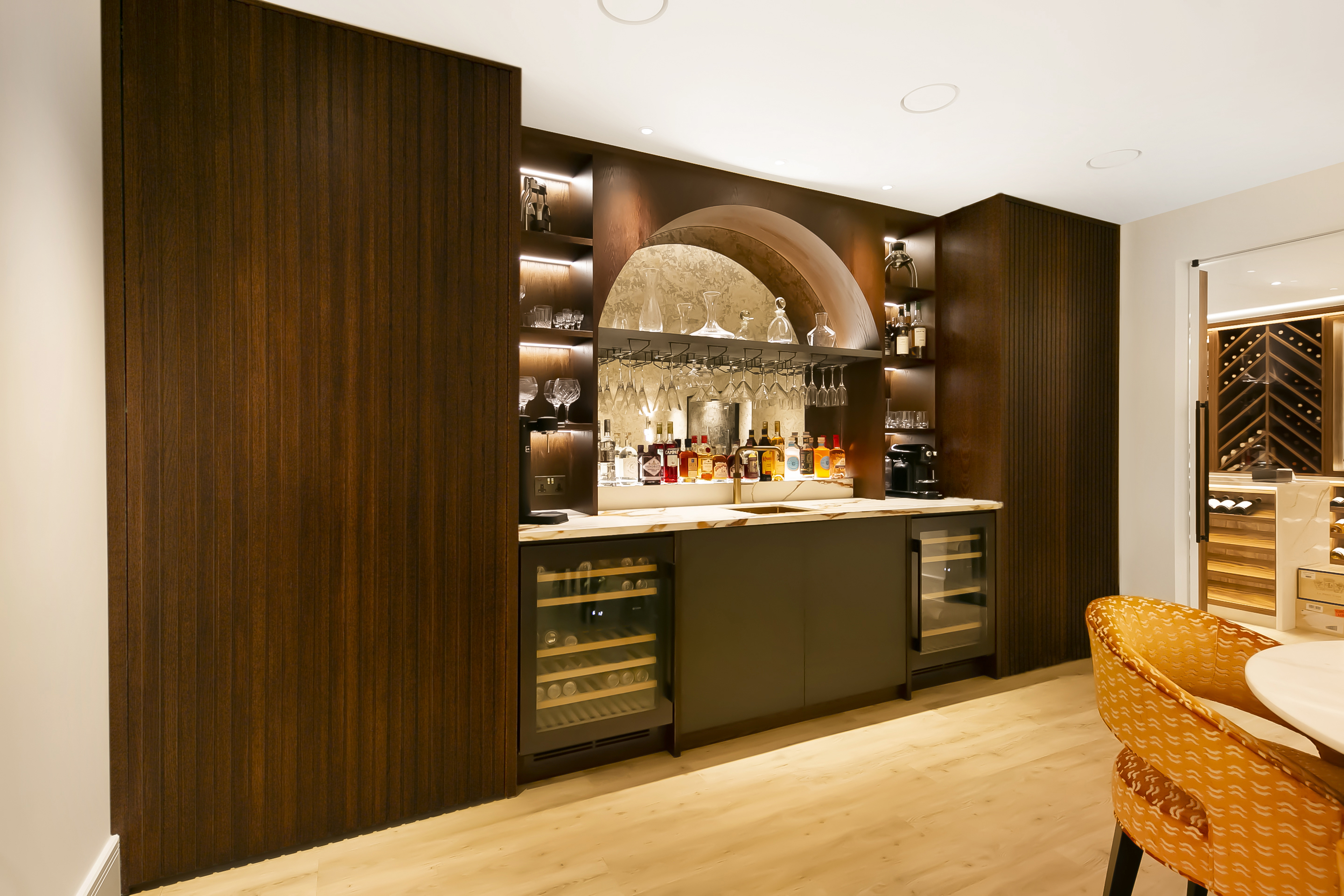 Property interior photographed for a London listing