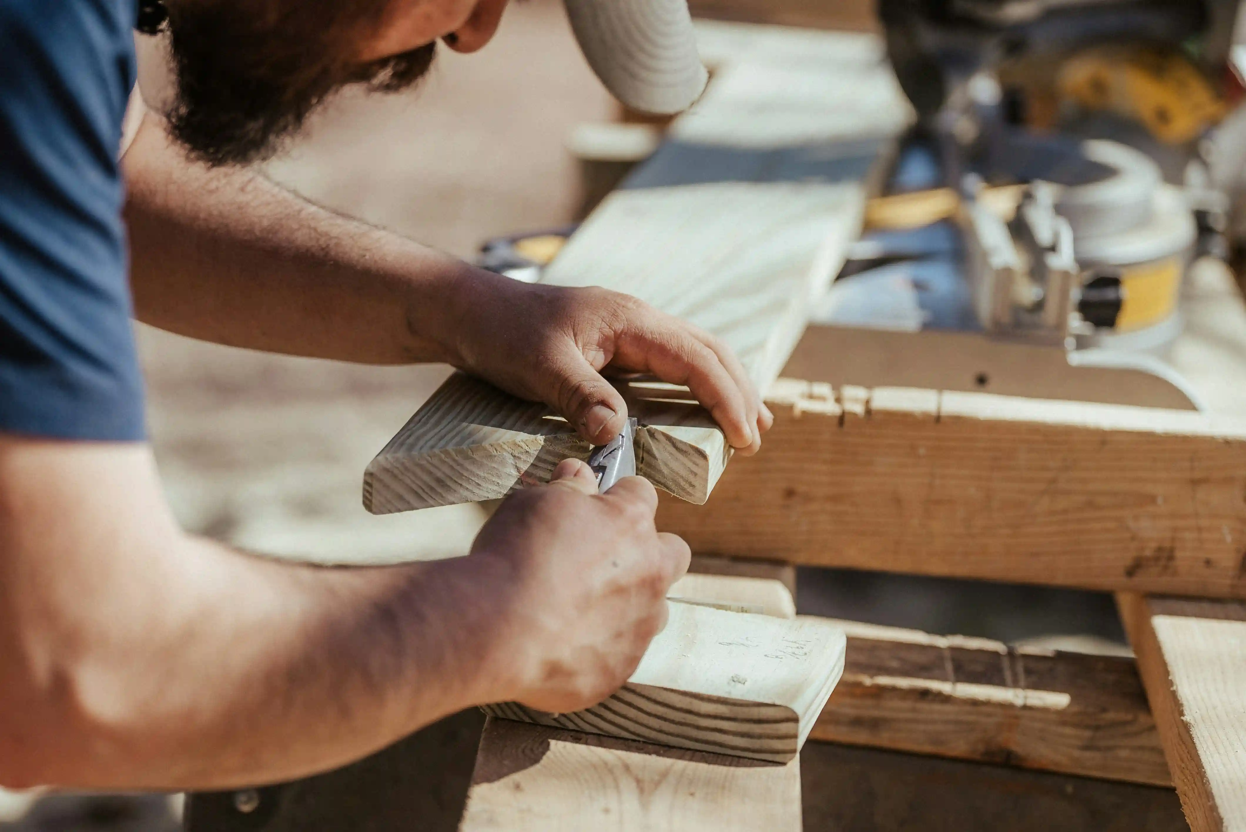 Careful carpentry and construction detail work