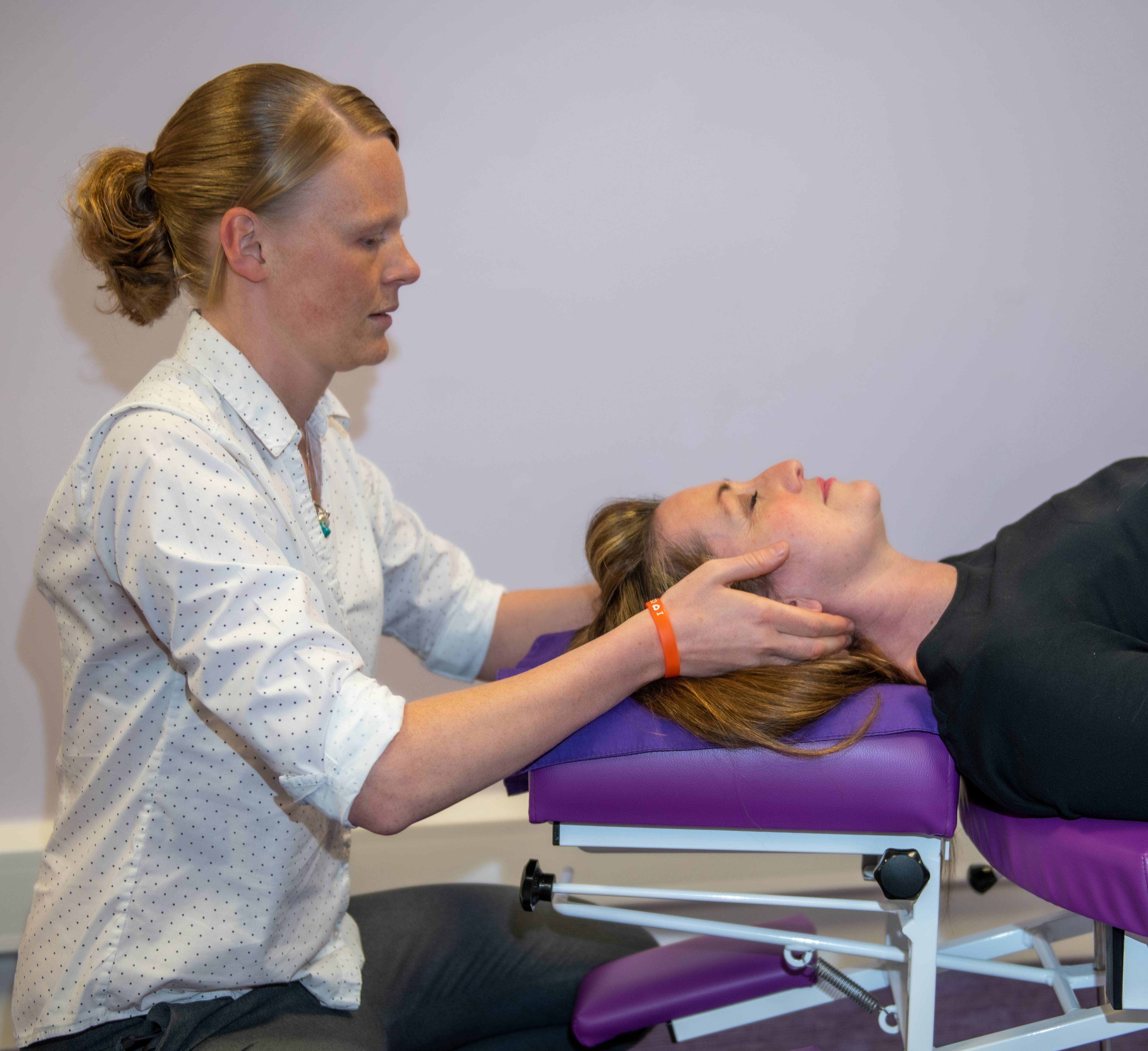Chiropractic adjustment treatment