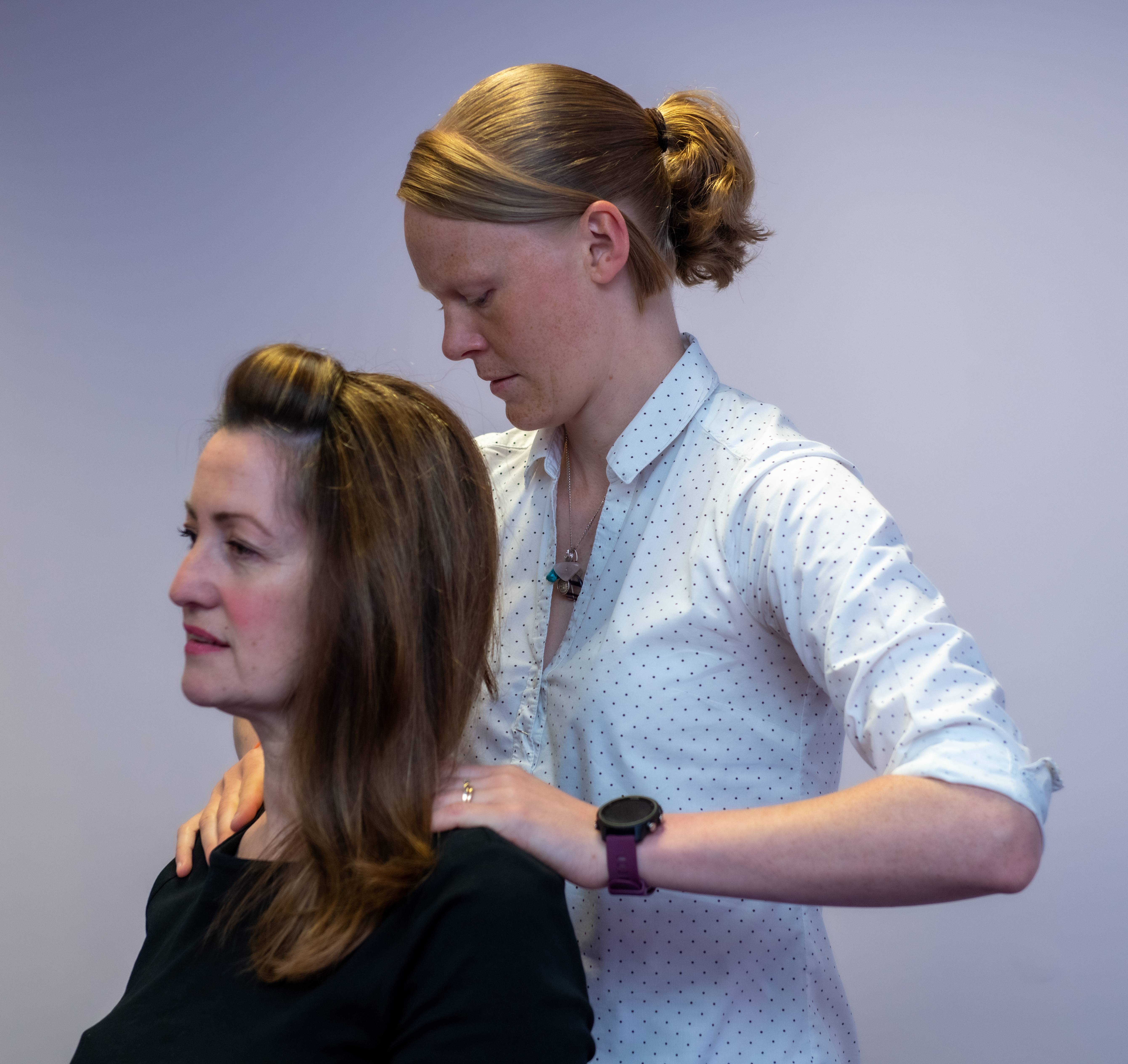 Laura and patient 