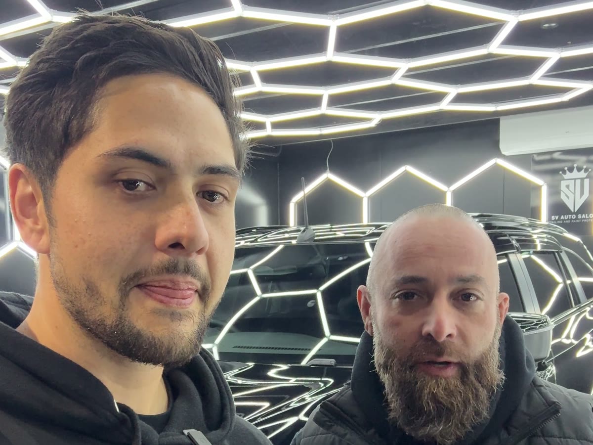 Steve from SV Auto Salon with Josh from Tarai Marketing