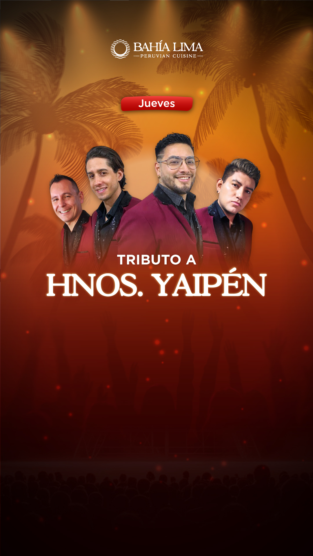 Tributo a Hermanos Yaipén en Bahía Lima
