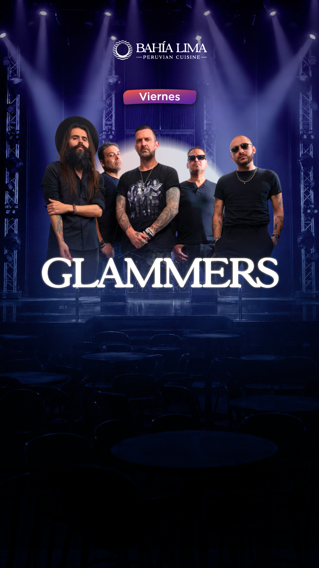 Glammers en Bahía Lima