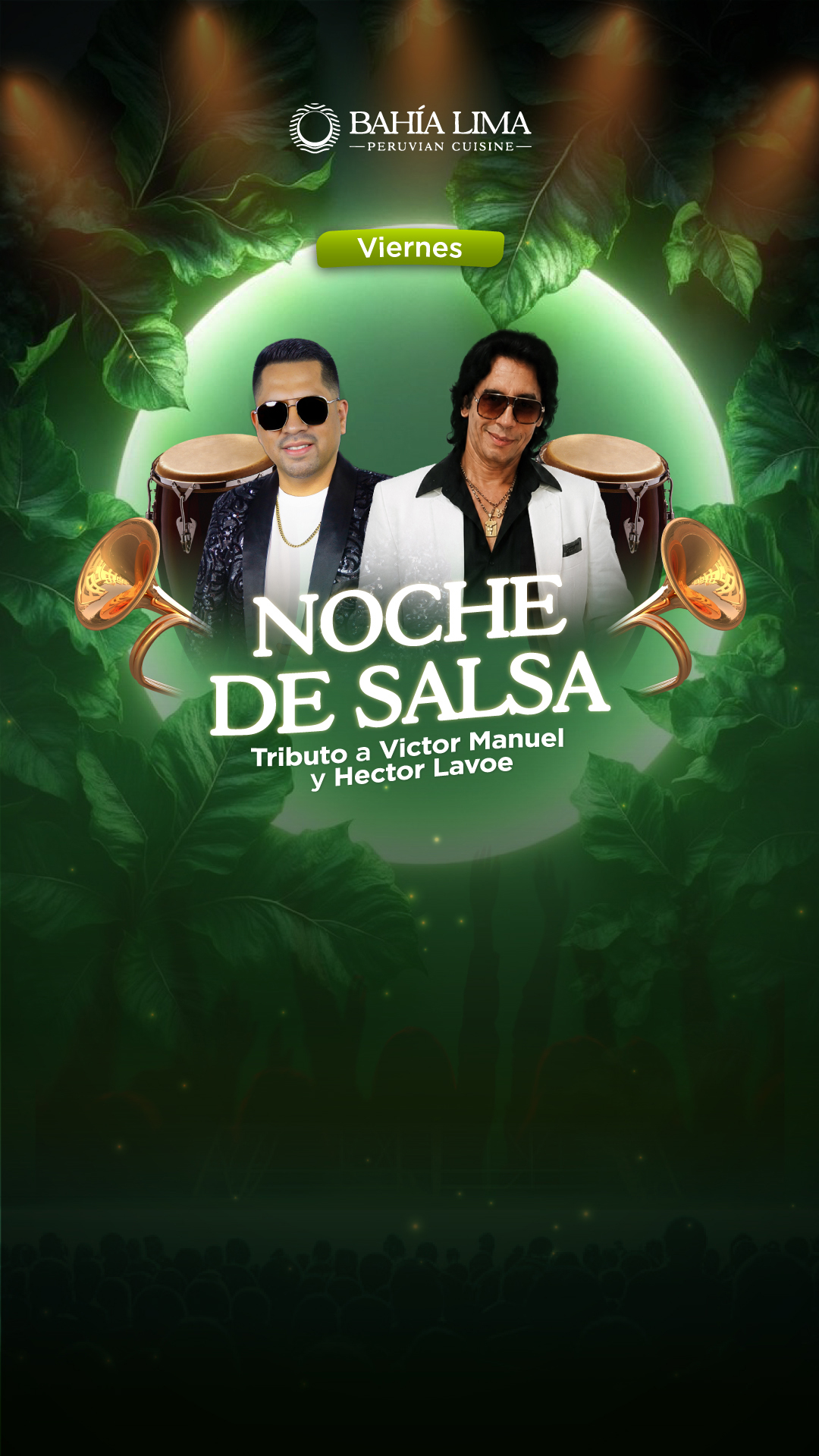 Tributo Víctor Manuelle / Héctor Lavoe en Bahía Lima