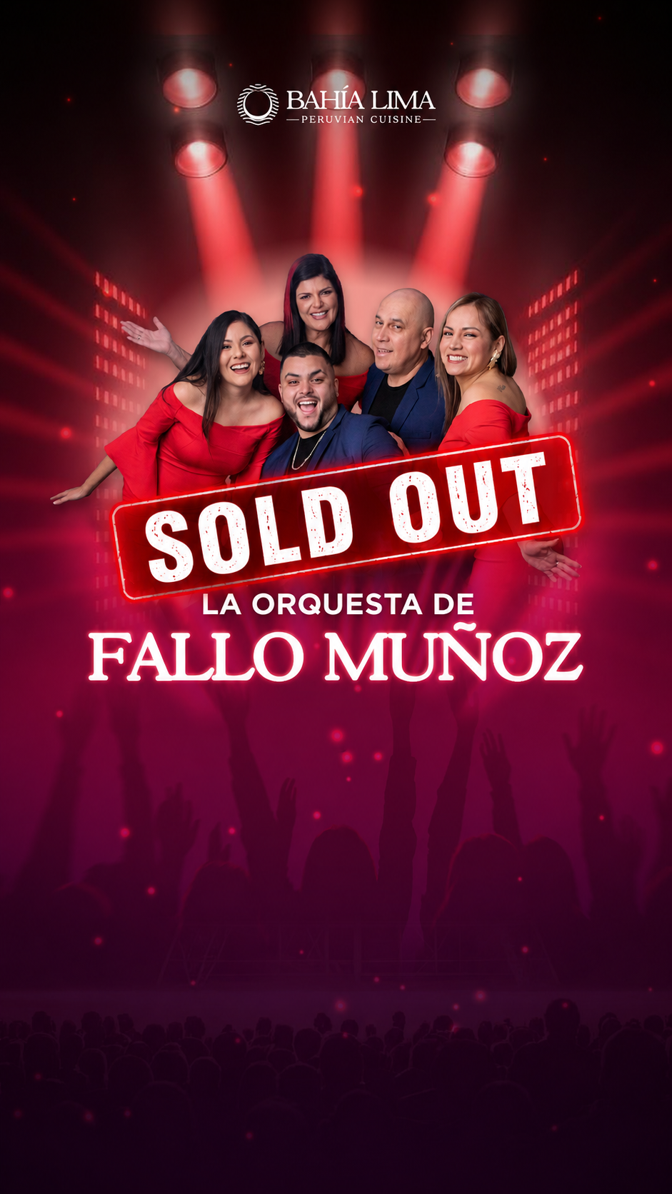 La Orquesta de Fallo Muñoz en Bahía Lima