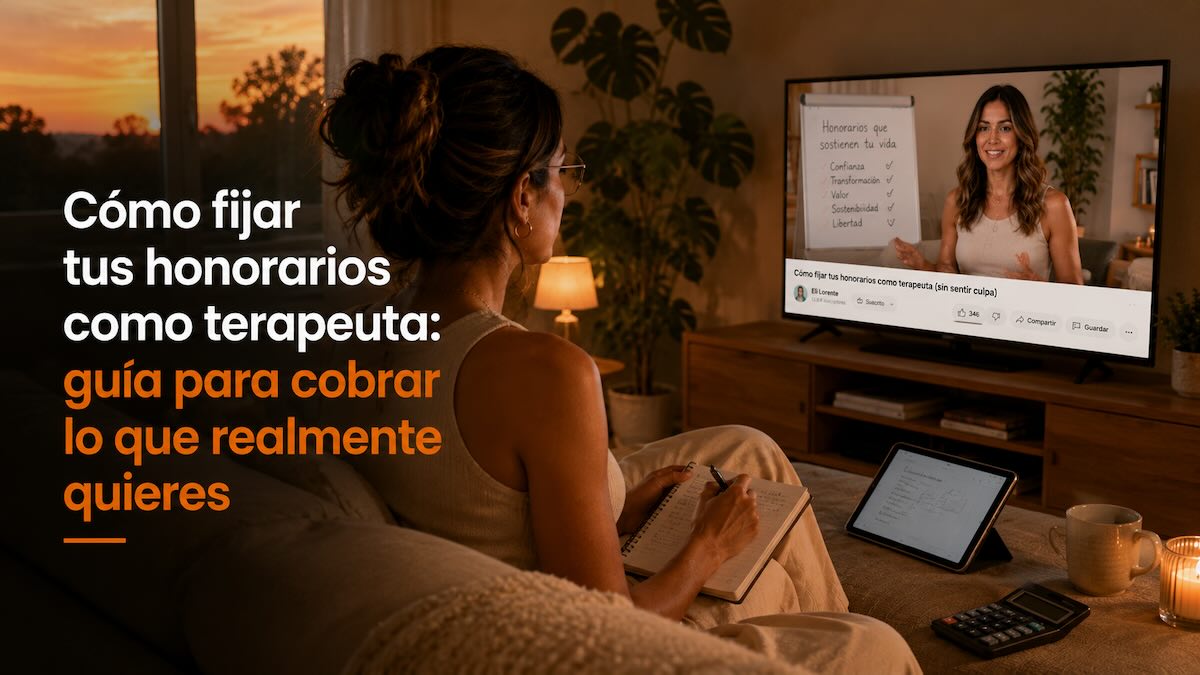 Cómo fijar tus honorarios como terapeuta