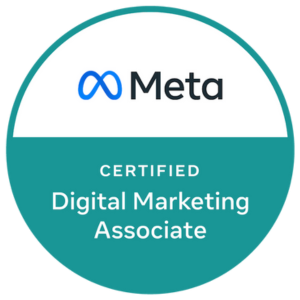 Meta Social Media Marketing associate badge