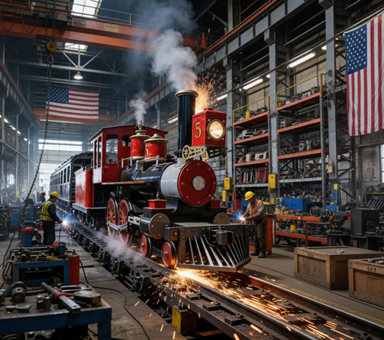 Ride on Railroad Train Workshop