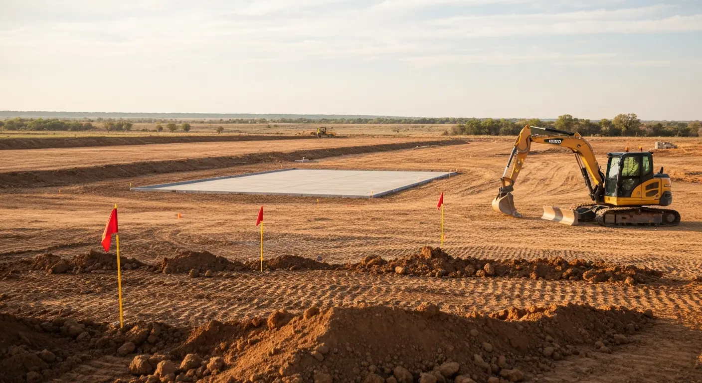 Site preparation for construction