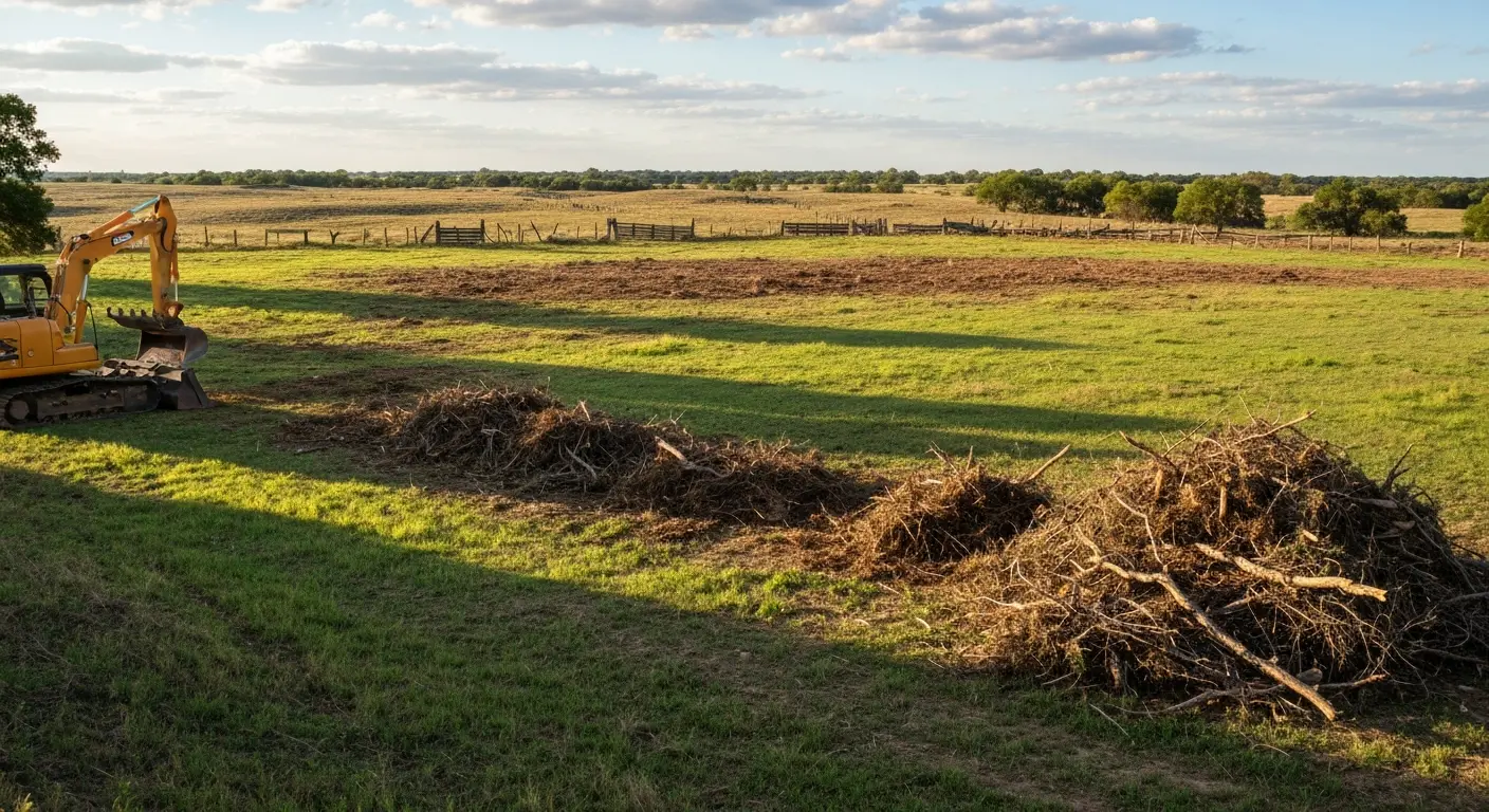 Pasture reclamation and ranch clearing