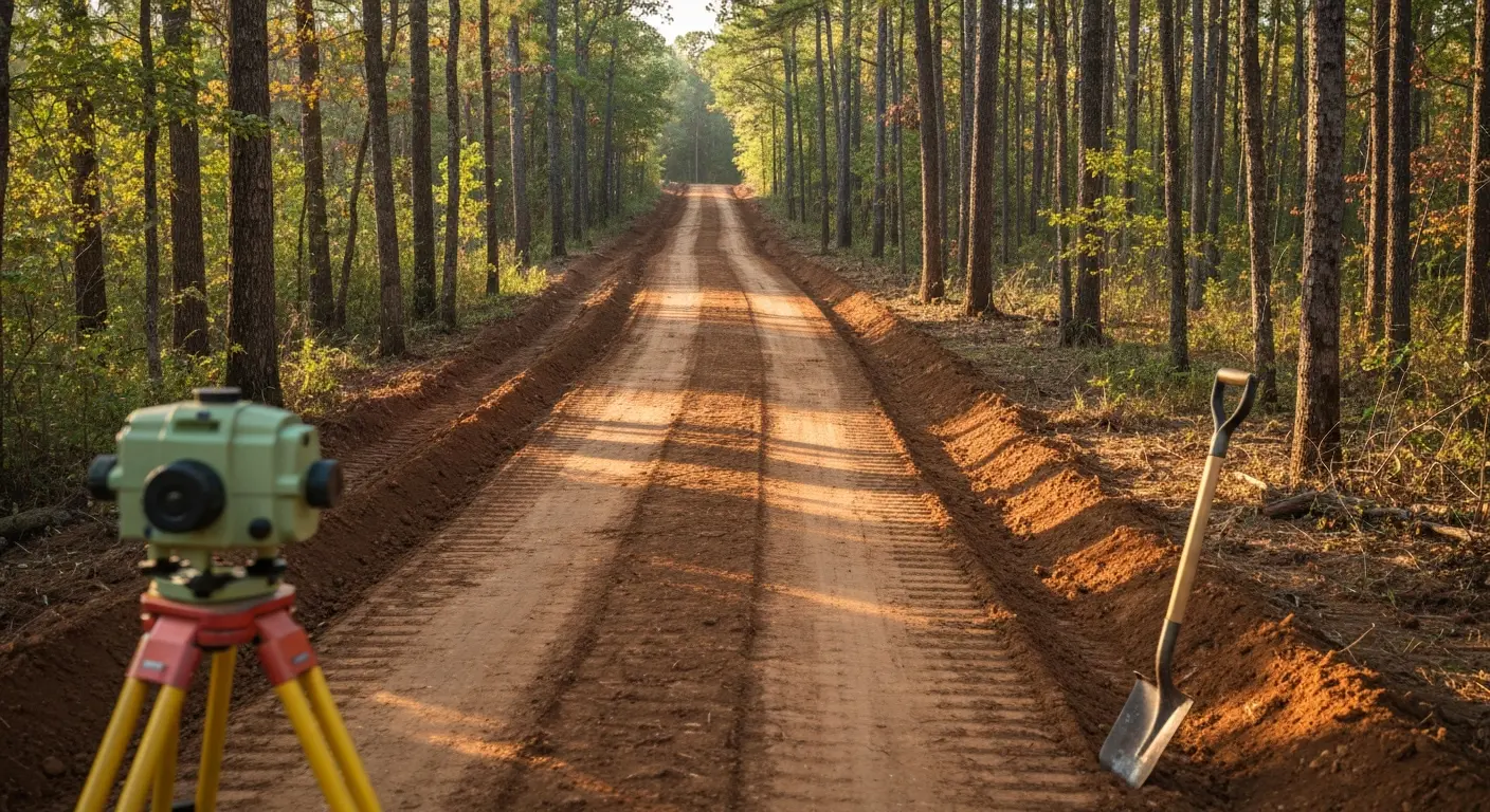 Hunting property access lanes