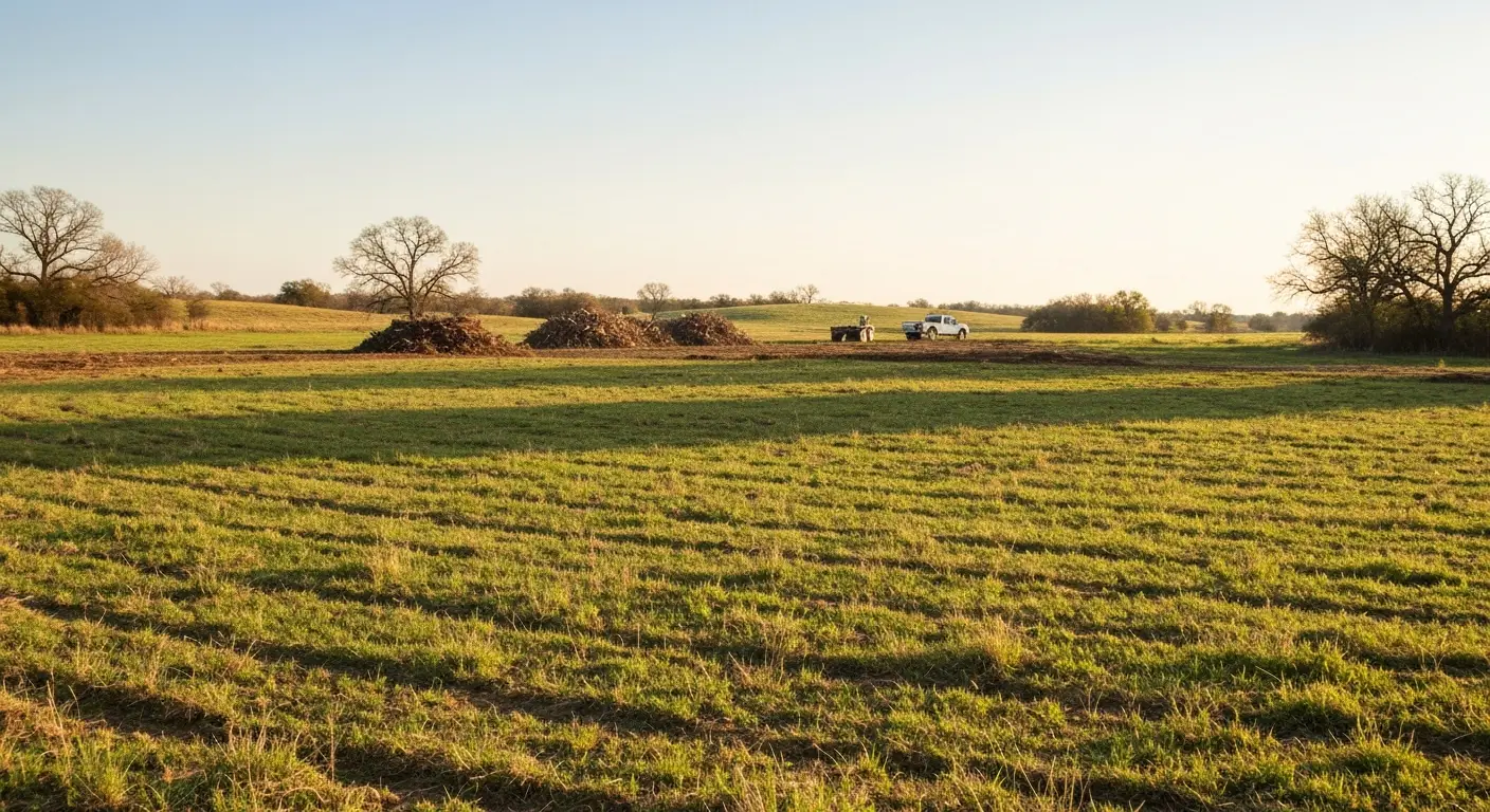 Pasture clearing project