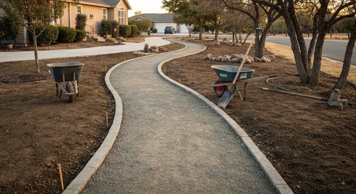 Trail construction