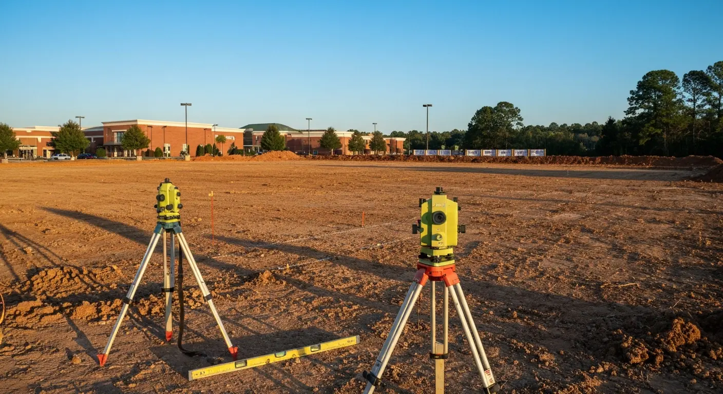 Commercial site preparation in Oakhurst