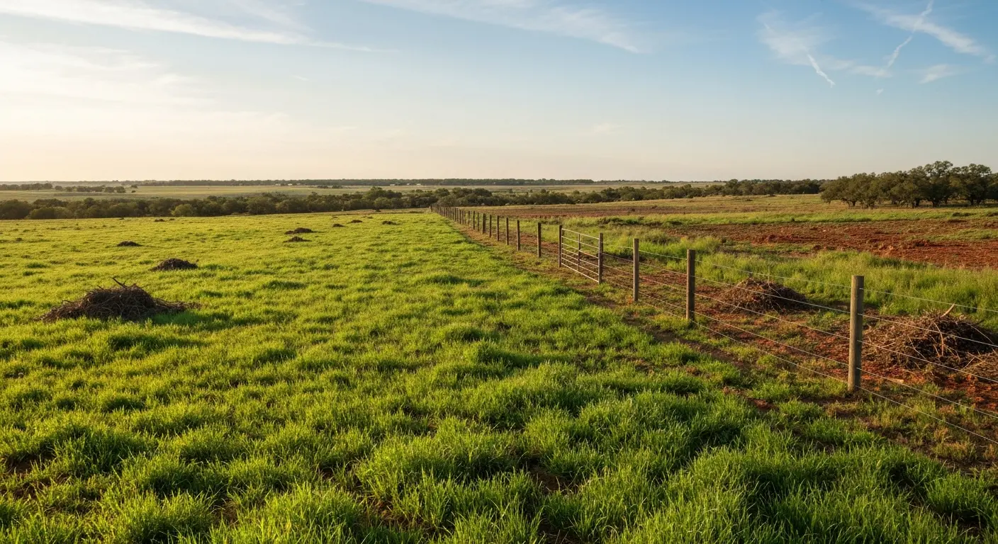 Pasture reclamation project