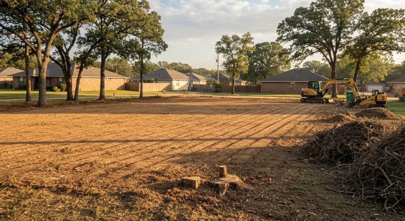 Lot clearing project