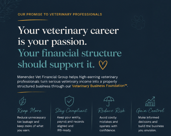 Our promise to veterinary professionals