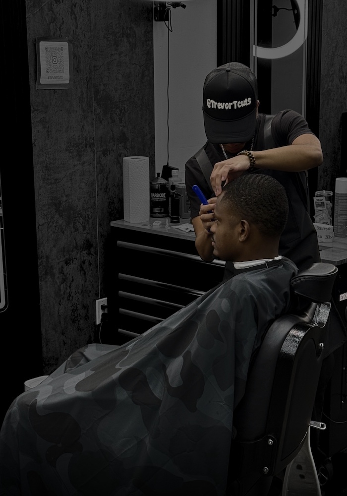 Trevor T at work editorial photo