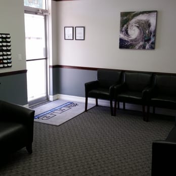 Interior waiting space and local service center of FLB Insurance Agency in Cape Coral Florida