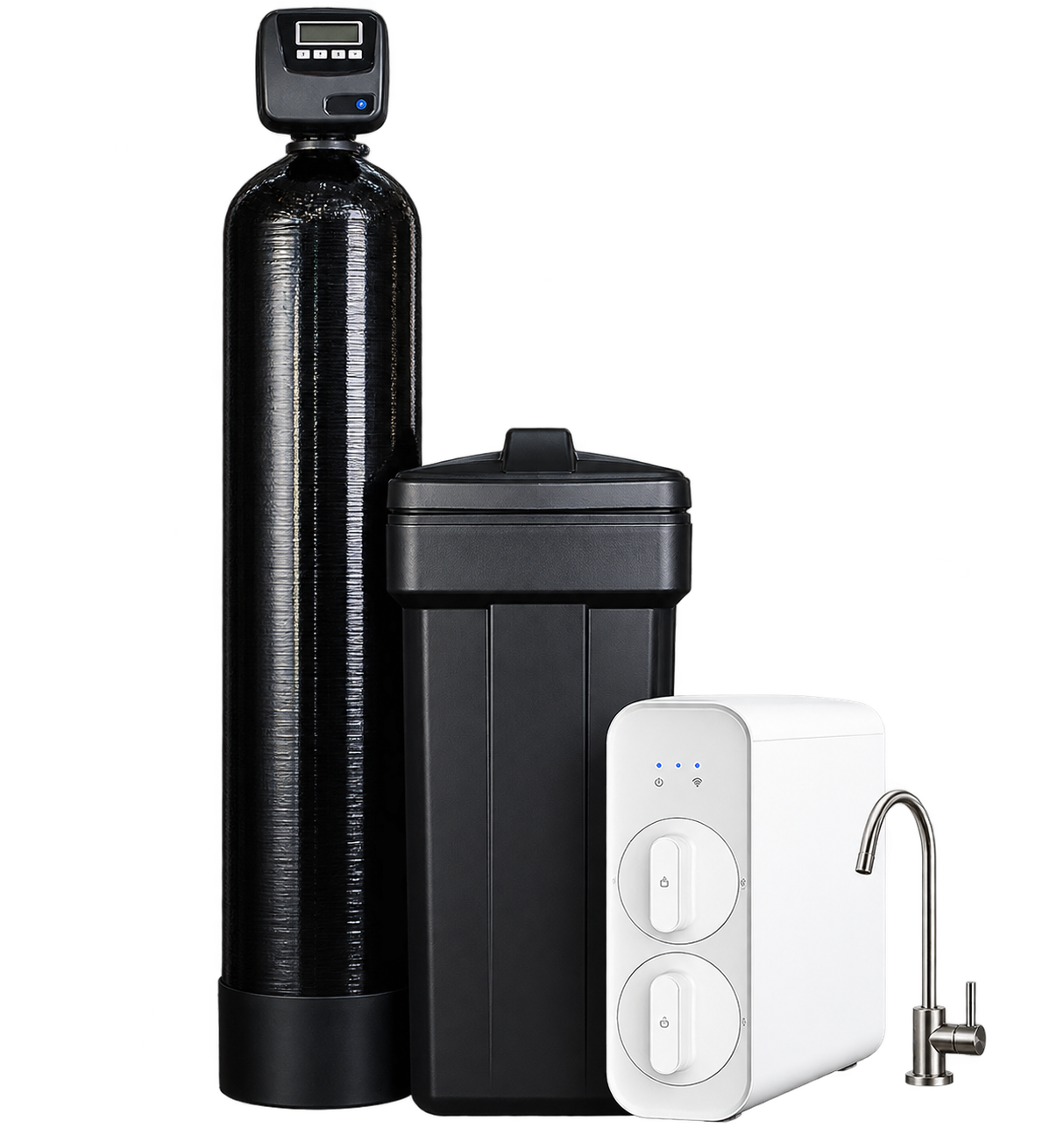 Pure Coast whole home water softener and filtration system for San Diego homes