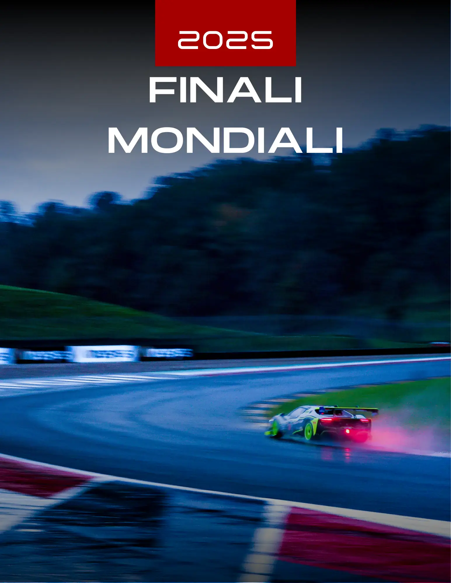 Johnny Kaminskey's Car on Track at Finali Mondiali
