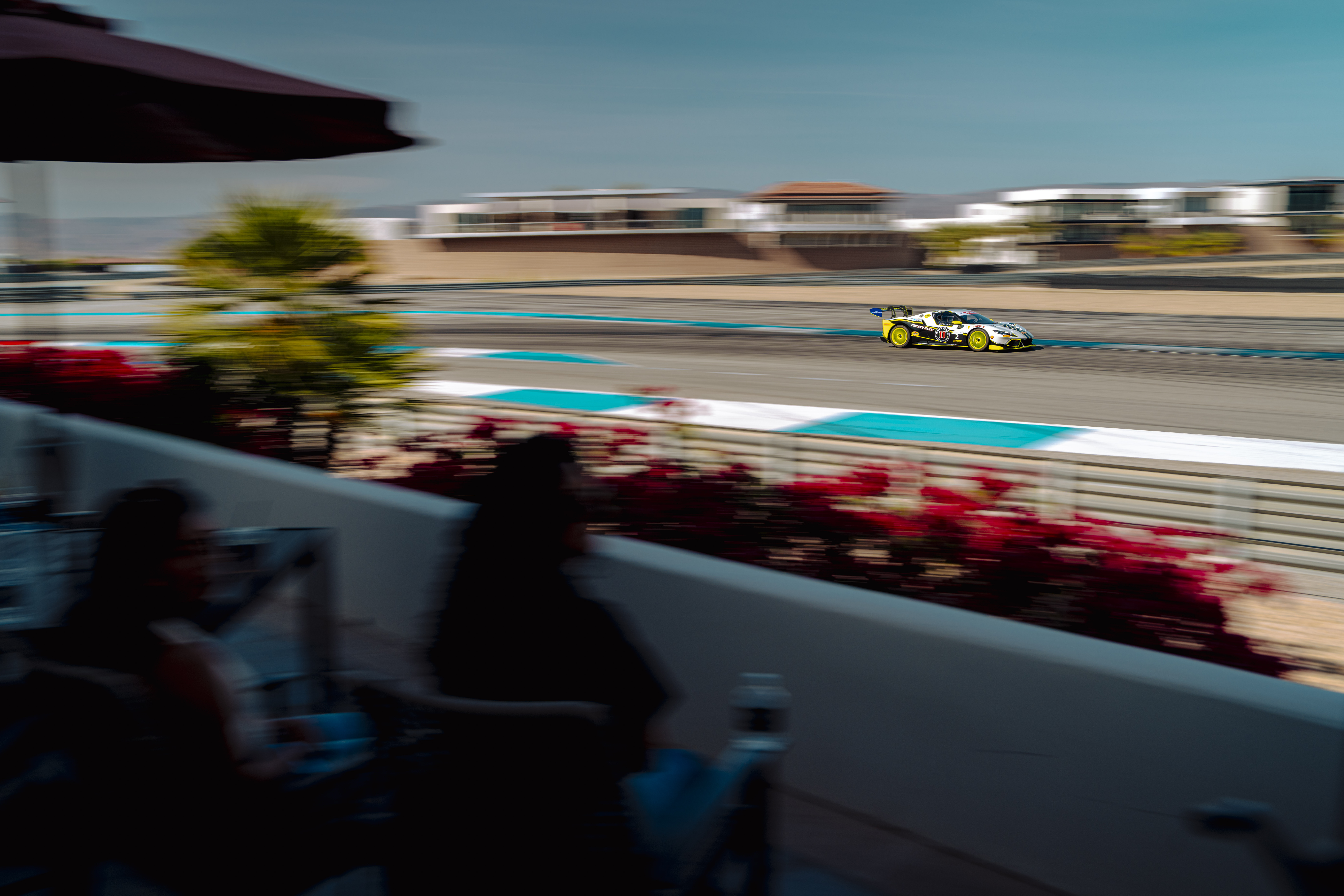 Johnny Kaminskey's Ferrari Challenge on track