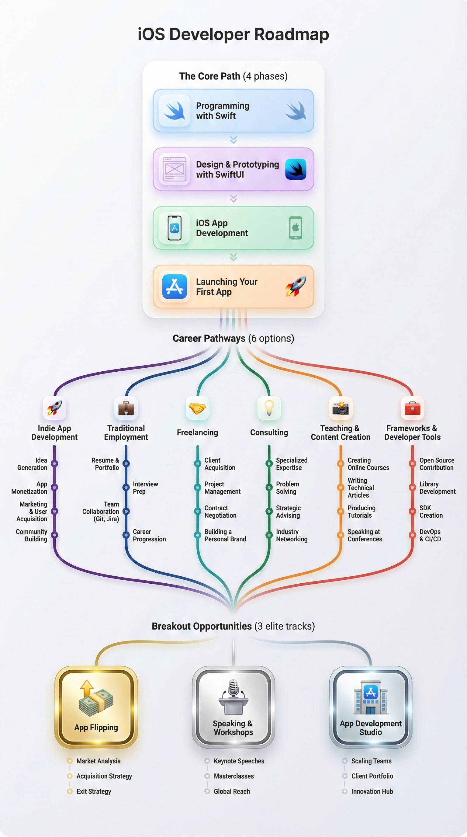 iOS Developer Roadmap | KayJayApps