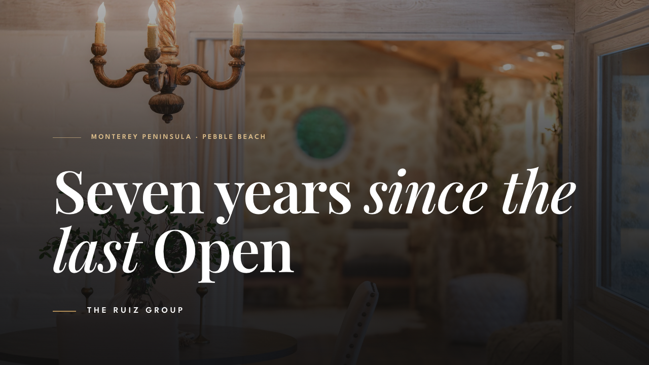How Pebble Beach Home Values Have Performed Since the 2019 US Open