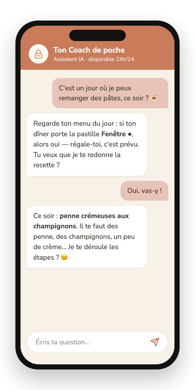 Ton Coach de poche — conversation