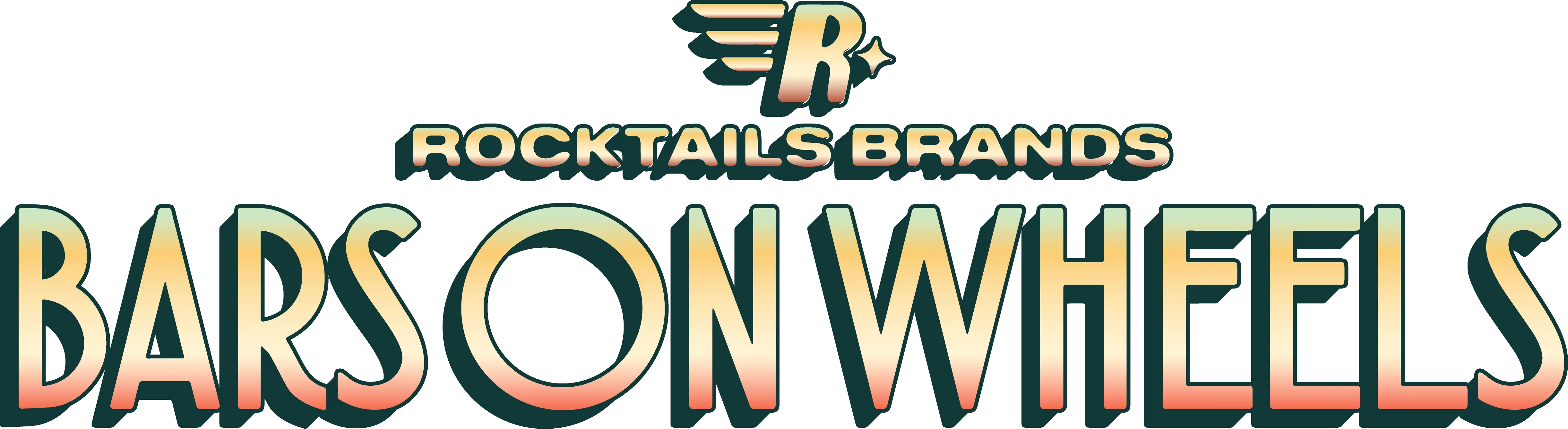 Bars on Wheels Rocktails Brands logo