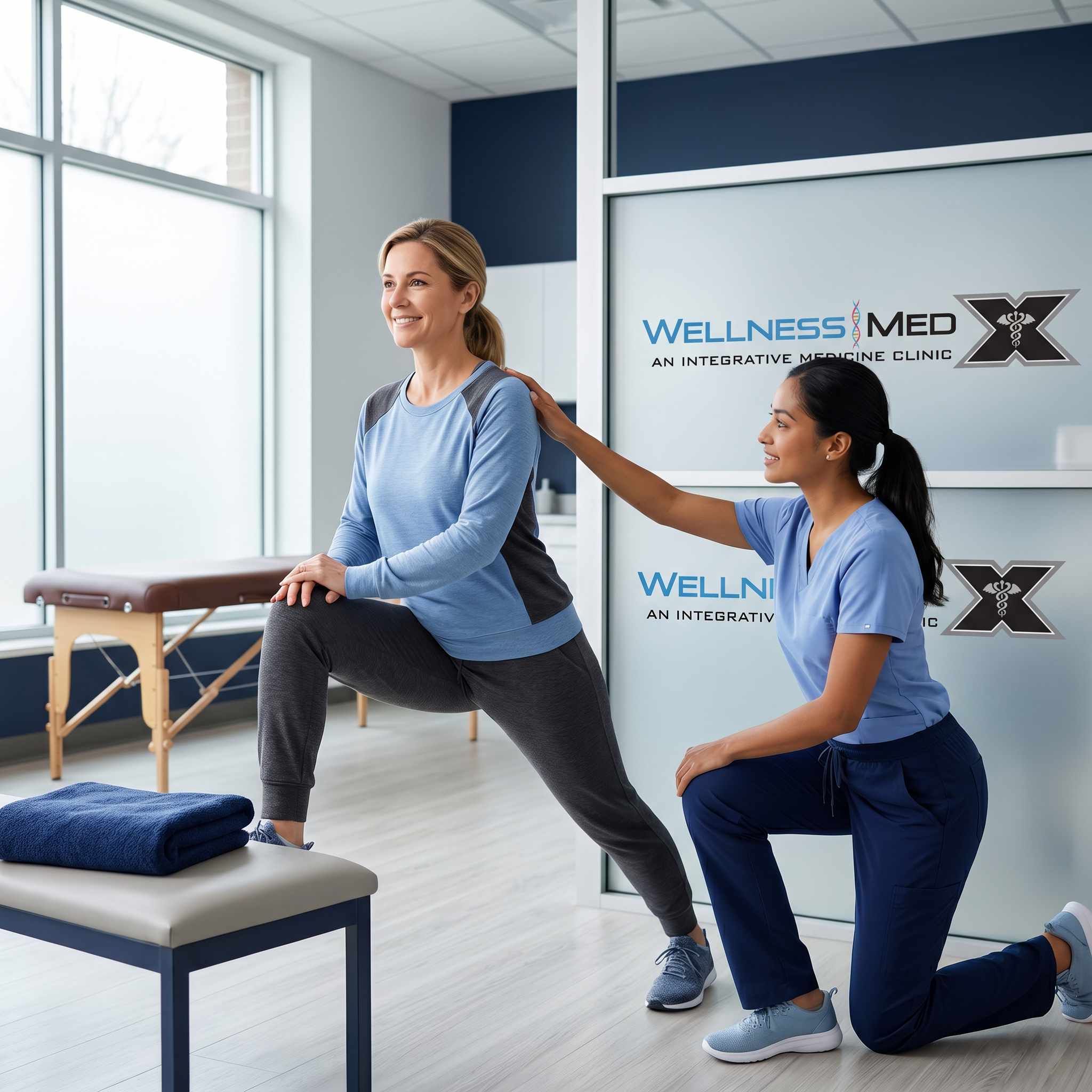 Provider-guided Injury Recovery care at WellnessMedX