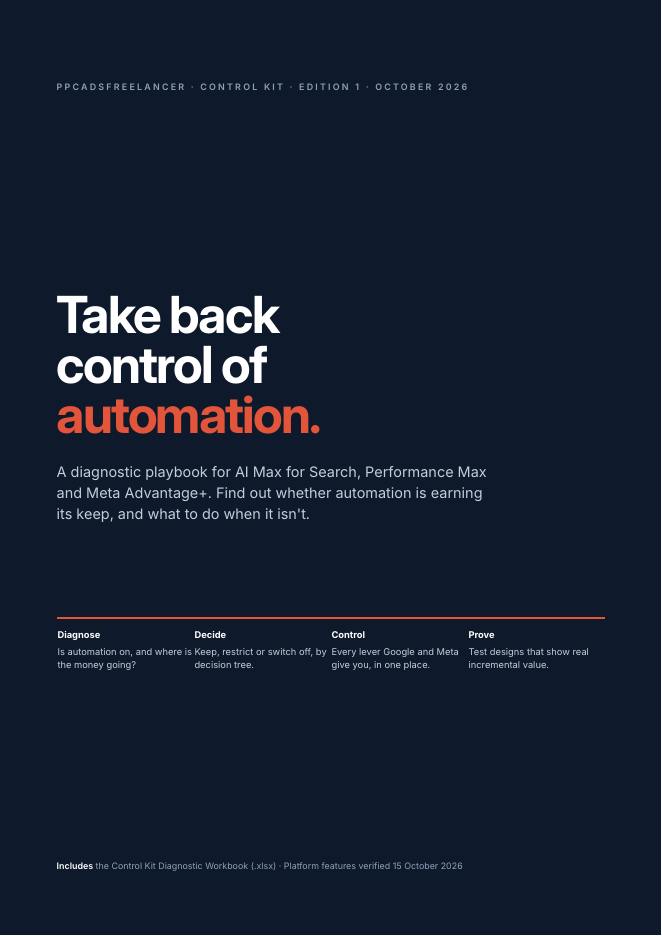 Control Kit cover