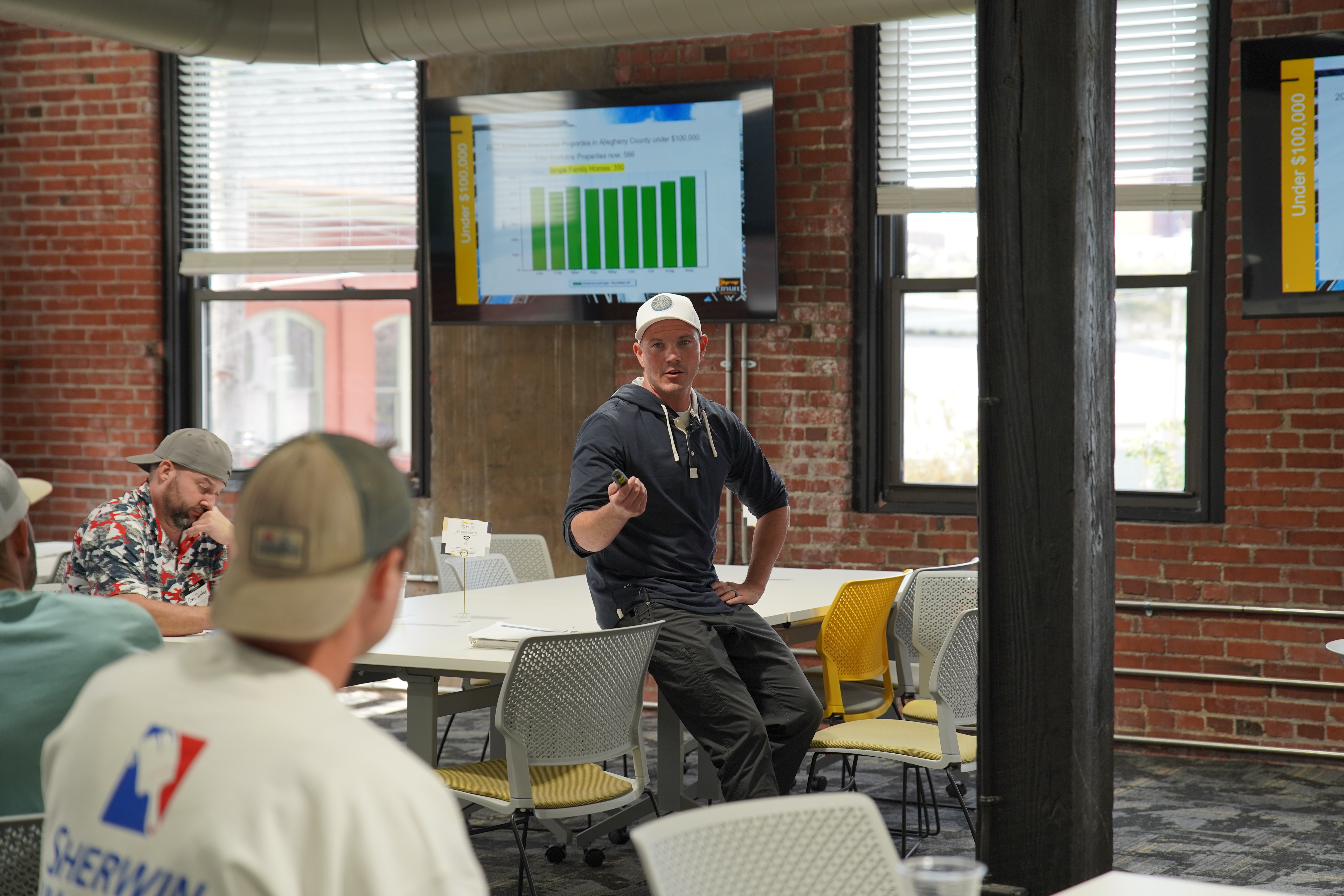 Brian Kirchner coaching an investor one-on-one