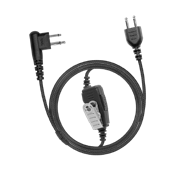 1-Wire D-Ring Earpiece with Braided Fiber Cloth — Motorola M12