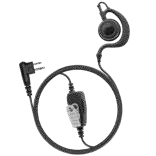 1-Wire Ear Hook Large Earpiece — Motorola M3