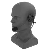 Lightweight Heavy Duty Behind The Head Headset — Motorola M3